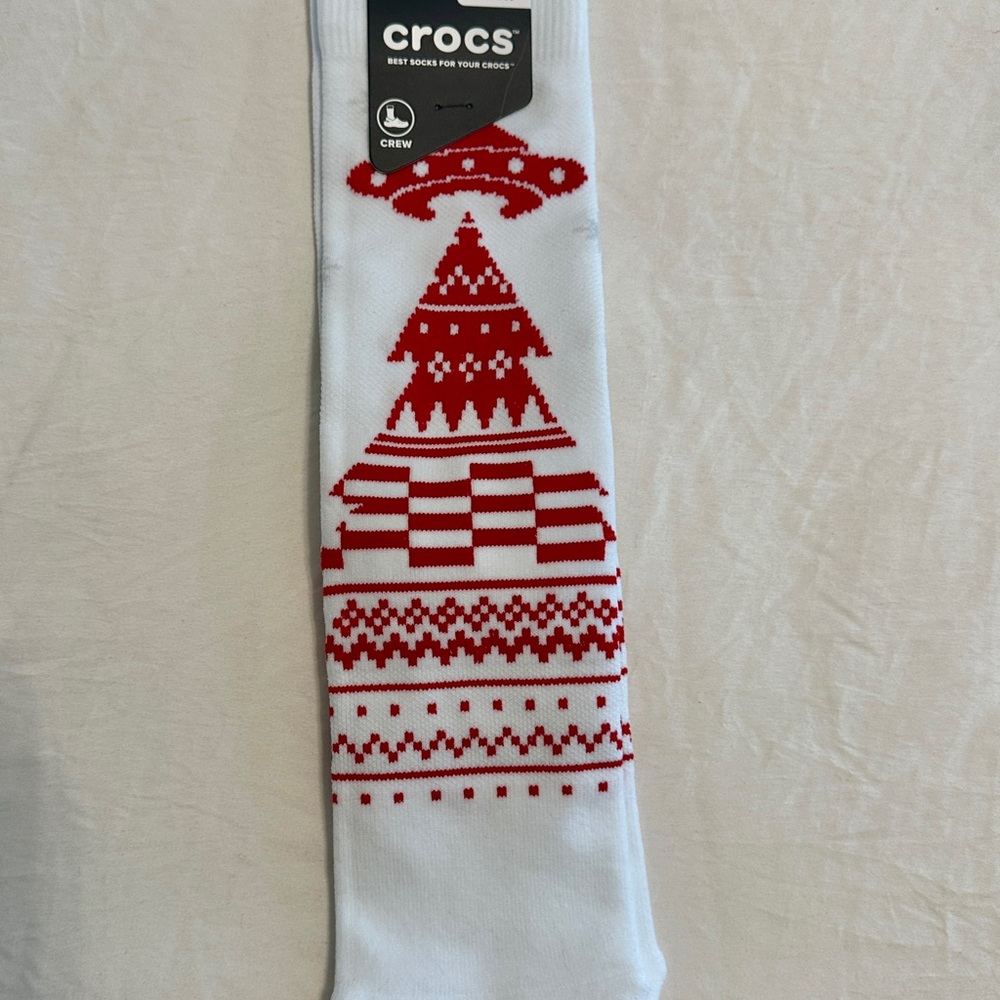 Crocs Unisex Crew Socks - NWT